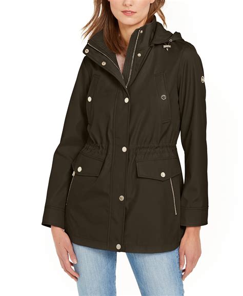 michael kors parka jacket|michael kors anorak jacket women.